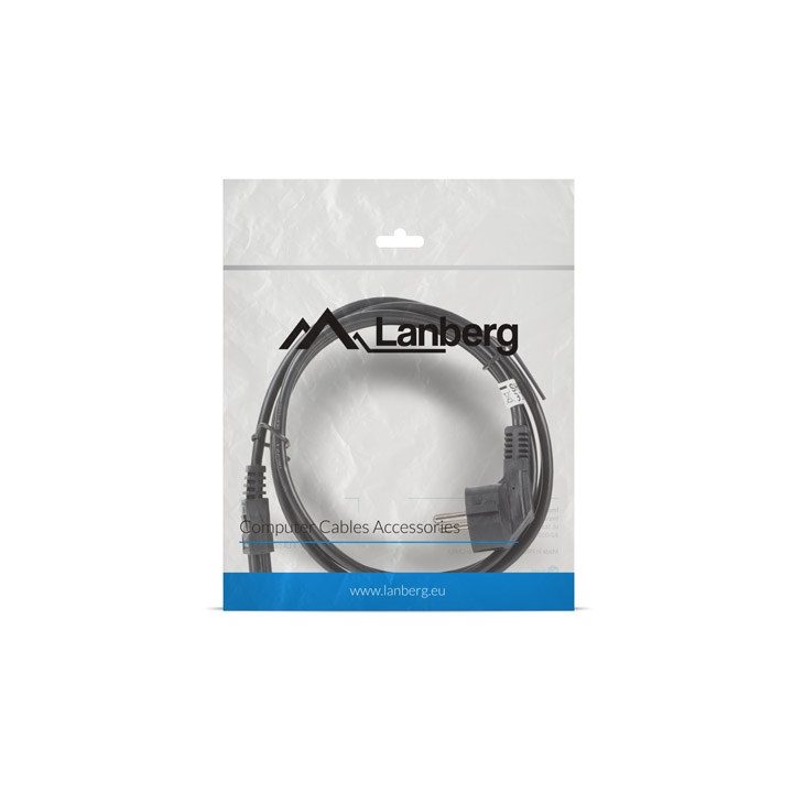 Lanberg cavo di alimentazione per laptop cee 7/7- c5 ca-c5ca-11cc-0018-bk