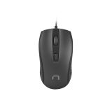 Natec Mouse ottico HOOPOE 2 1600 DPI USB nero