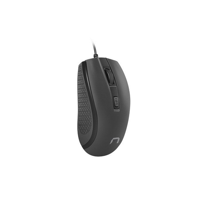 Natec Mouse ottico HOOPOE 2 1600 DPI USB nero