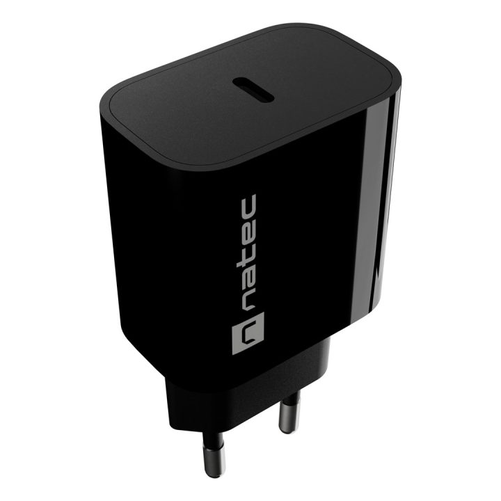NATEC NUC-2395 caricabatterie universale per dispositivi mobili nero AC ricarica veloce per interno
