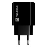NATEC NUC-2395 caricabatterie universale per dispositivi mobili nero AC ricarica veloce per interno