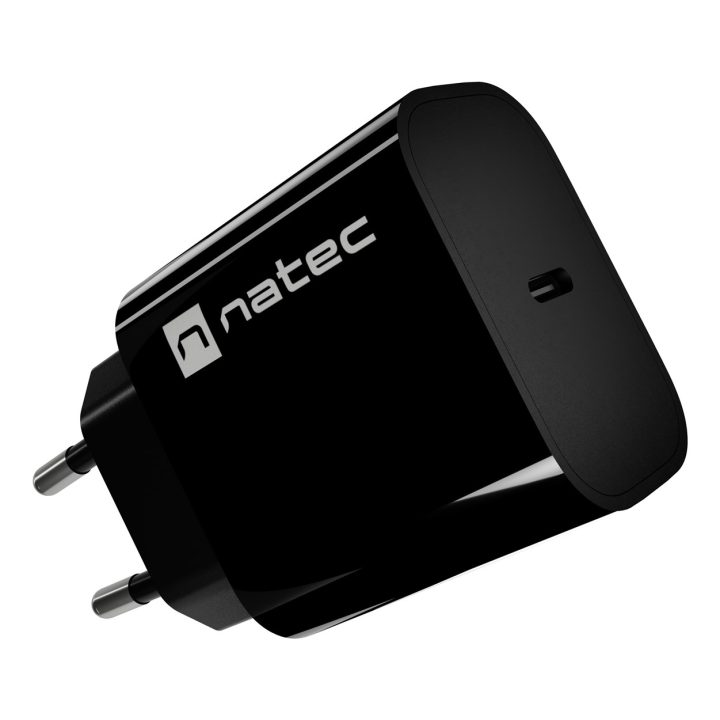 NATEC NUC-2395 caricabatterie universale per dispositivi mobili nero AC ricarica veloce per interno