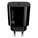 NATEC NUC-2395 caricabatterie universale per dispositivi mobili nero AC ricarica veloce per interno