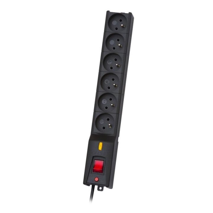 LESTAR LX 610 G-A K.:CZ 3.0M Ciabatta 5 m 230 AC presa(e) Indoor nero