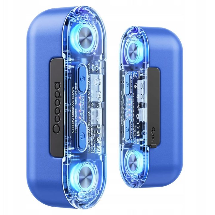 Ocoopa Termoventilatore blu UT4103