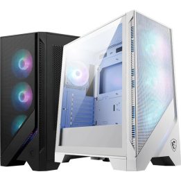MSI MAG FORGE 320R Case WHITE AIRFLOW