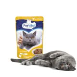 PREVITAL Pollo in gelatina - cibo umido per gatti - 100g