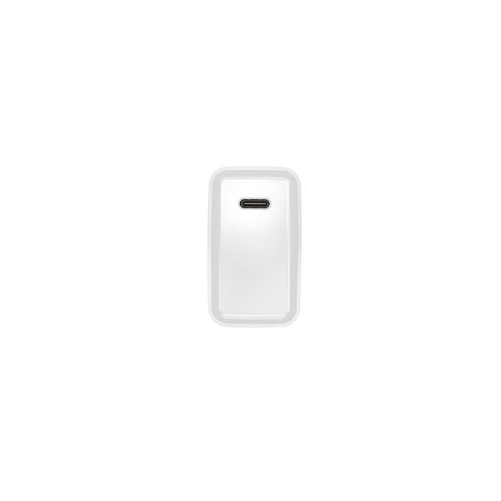 NATEC CARICABATTERIE DI RETE RIBERA USB-C 20W PD BIANCO
