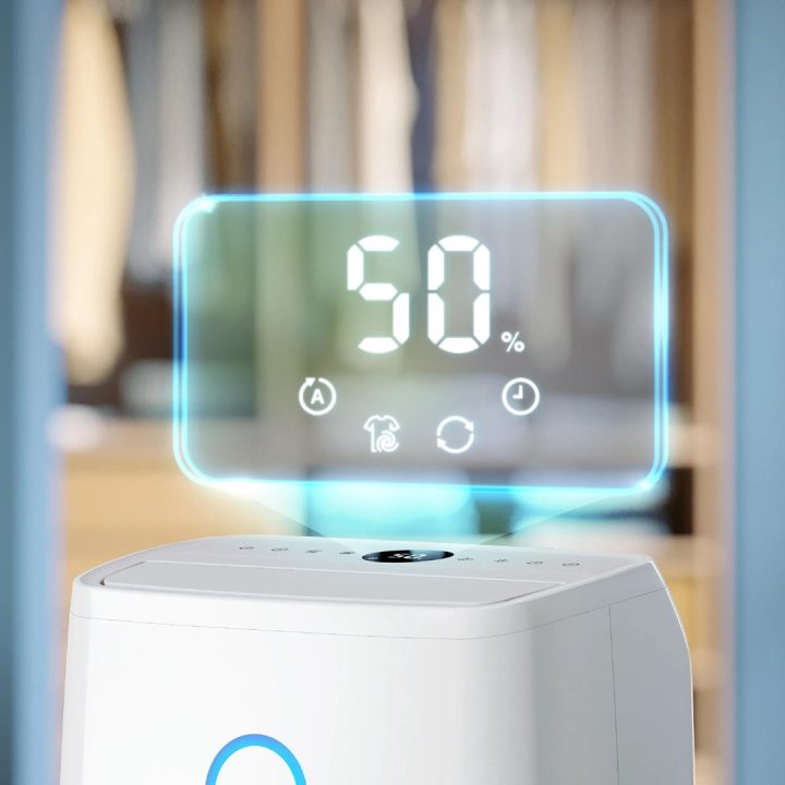 Philips 3000 serie DE3306/11 deumidificatore 4 L 51 dB Bianco Grigio chiaro