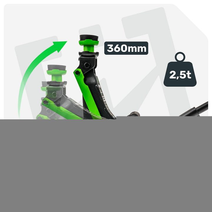 Martinetto auto profilo basso 90–360 mm 2.5 t W22001 WUBER