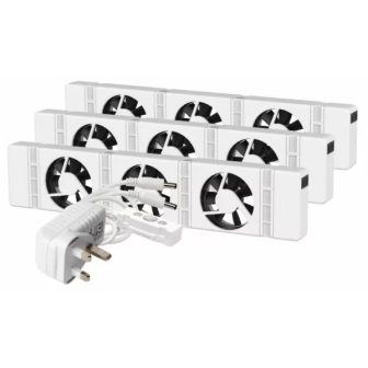 SpeedComfort Set Trio Fan Bianco