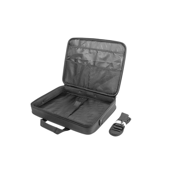 Natec notebook bag DOBERMAN 17.3'' Black
