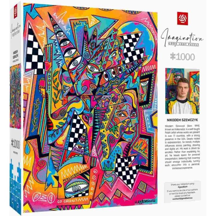 Puzzle Good Loot Imagination: Nikodem Szewczyk Krabonszcz - I'm really trying 1000 elementi