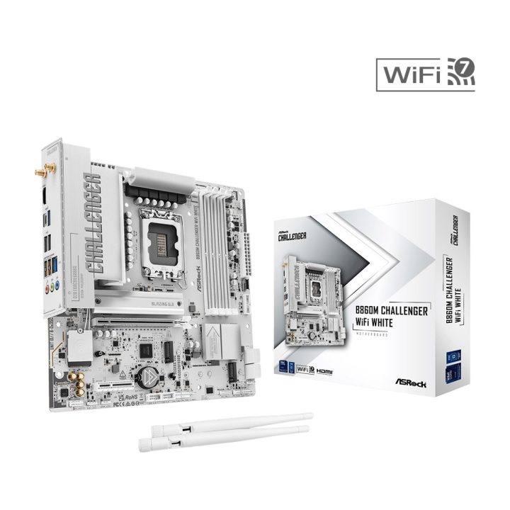 Scheda madre B860M CHALLENGER WIFI WHITE