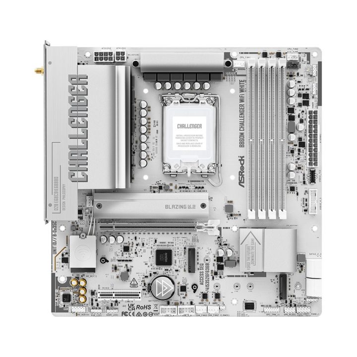 Scheda madre B860M CHALLENGER WIFI WHITE