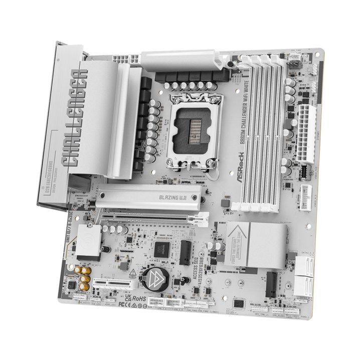 Scheda madre B860M CHALLENGER WIFI WHITE