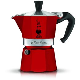 Macchinetta da caffè per 3 tazze Moka Express 5466 BIALETTI rossa