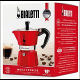 Macchinetta da caffè per 3 tazze Moka Express 5466 BIALETTI rossa