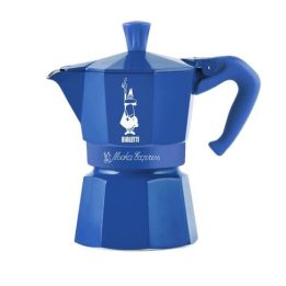 Macchinetta da caffè per 3 tazze Moka Express 5464 BIALETTI blu