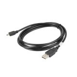 LANBERG USB CABLE 2.0 MINI AM-BM5P 1.8M BLACK CA-USBK-10CC-0018-BK