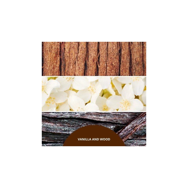 Reed Diffuser Refill 500 ml VANILLA & WOOD MILLEFIORI