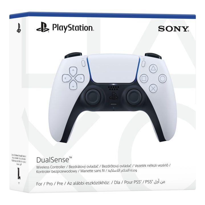 Sony DualSense White Bluetooth/USB Gamepad Analogue / Digital Android MAC PC PlayStation 5 iOS