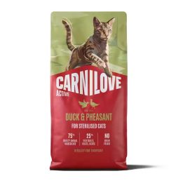 CARNILOVE Active Cat Duck & Pheasant Sterilised - dry cat food - 6kg