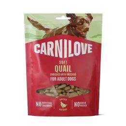 CARNILOVE Soft Quail enriched with oregano - dog treat - 200g