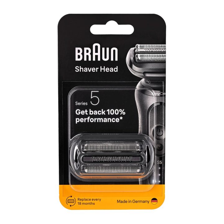 BRAUN Series 5 black electric shaver replacement head 54B