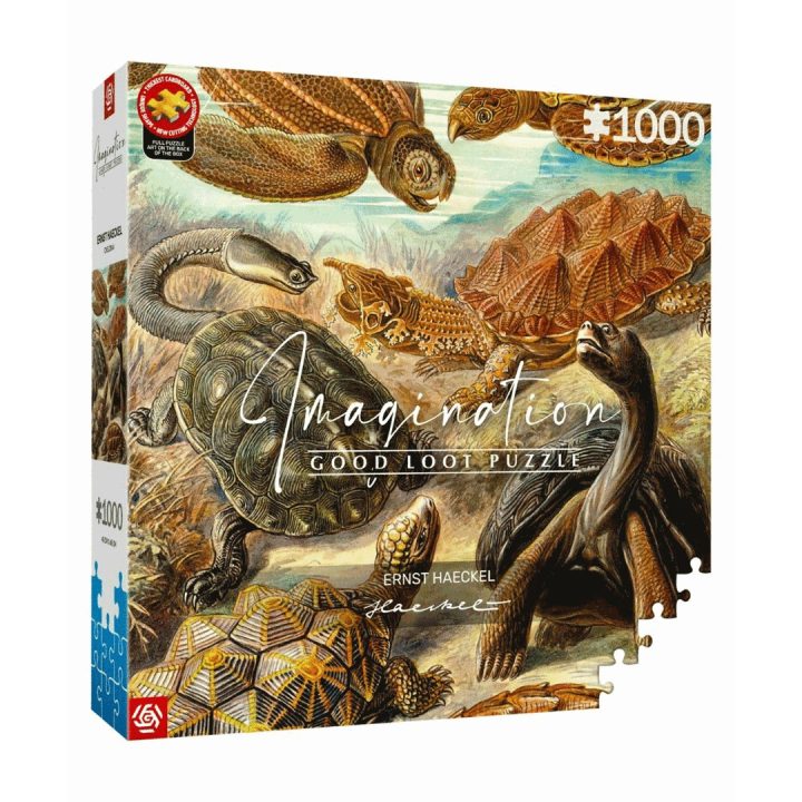 Puzzle Good Loot Imagination: Ernst Haeckel Chelonia - Tartarughe marine 1000 elementi