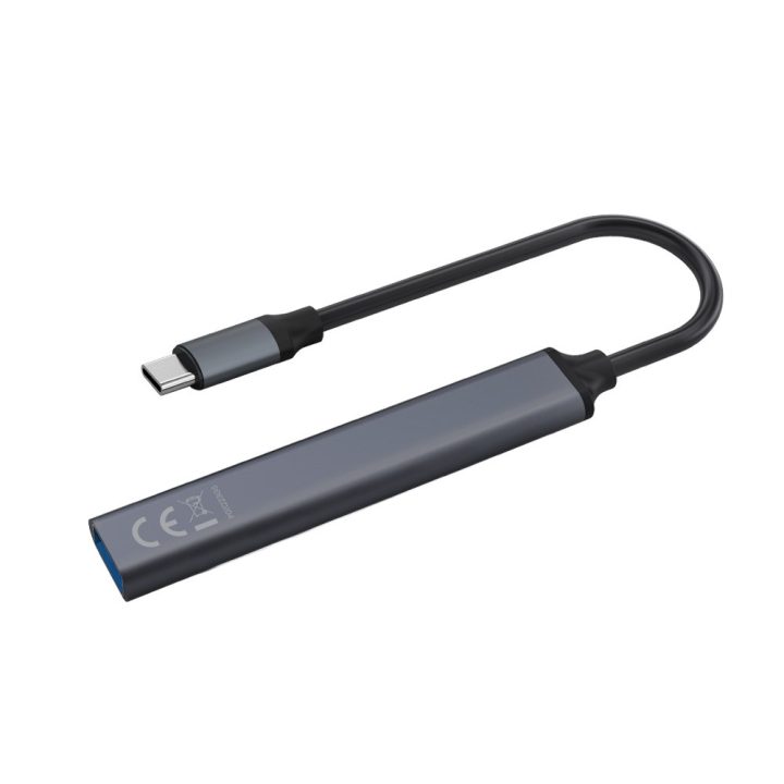 SAVIO AK-71 USB-C hub - 3 x USB-A 2.0 1 x USB-A 3.0 4-in-1 5 Gbps