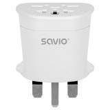 Savio AP-05 power adapter/inverter Indoor 2500 W White