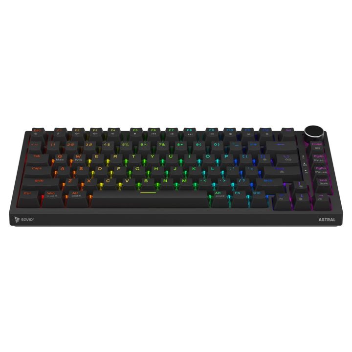 Savio ASTRAL BLACK JADE keyboard Gaming USB QWERTY US International