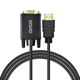 Savio Cl-197 HDMI cable HDMI Type A (Standard) Black