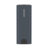 Savio M.2 SSD NVMe external drive enclosure USB-C 3.1 AK-67 grey