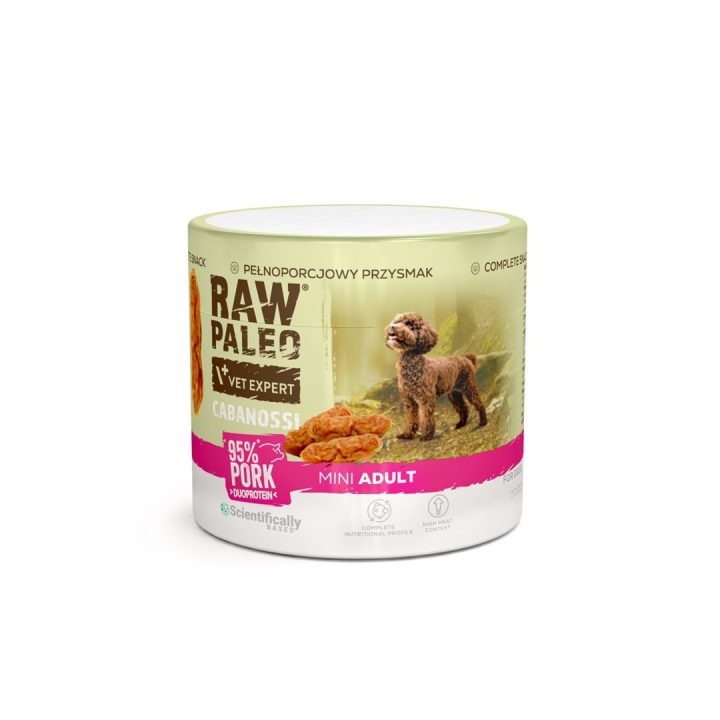 VetExpert Raw Paleo Cabanossi maiale mini 100g