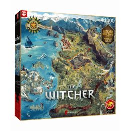 Puzzle Good Loot: The Witcher - The Northern Realms Map 1000 elementów