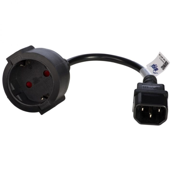 Akyga AK-PC-10A cavo di alimentazione nero 0.15 m CEE7/4