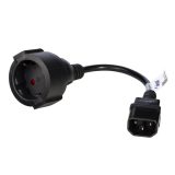 Akyga AK-PC-10A cavo di alimentazione nero 0.15 m CEE7/4