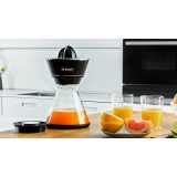 Bosch MCP72GPB Spremiagrumi plastica acciaio inox nero trasparente