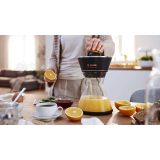 Bosch MCP72GPB Spremiagrumi plastica acciaio inox nero trasparente