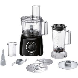 Bosch MCM3201B Robot da cucina 800 W 2.3 L nero trasparente