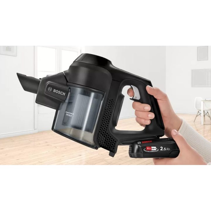 Bosch Serie 6 BBS611BSC aspirapolvere a bastone/scope elettrica Aspirapolvere a bastone 2-in-1 Batteria Secco Senza sacchetto Ne