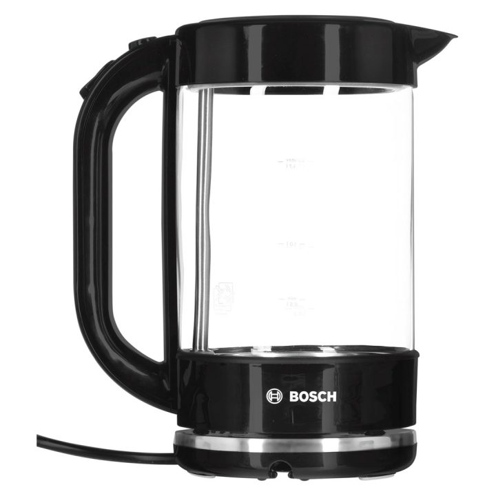 Bosch TWK70B03 bollitore elettrico 1.7 L 2400 W nero trasparente