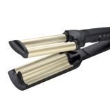 BaByliss C260E EasyWaves Texturizing Piastra lisciante riscaldata nero argento 70.9 (1.8 m)