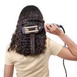 BaByliss C260E EasyWaves Texturizing Piastra lisciante riscaldata nero argento 70.9 (1.8 m)