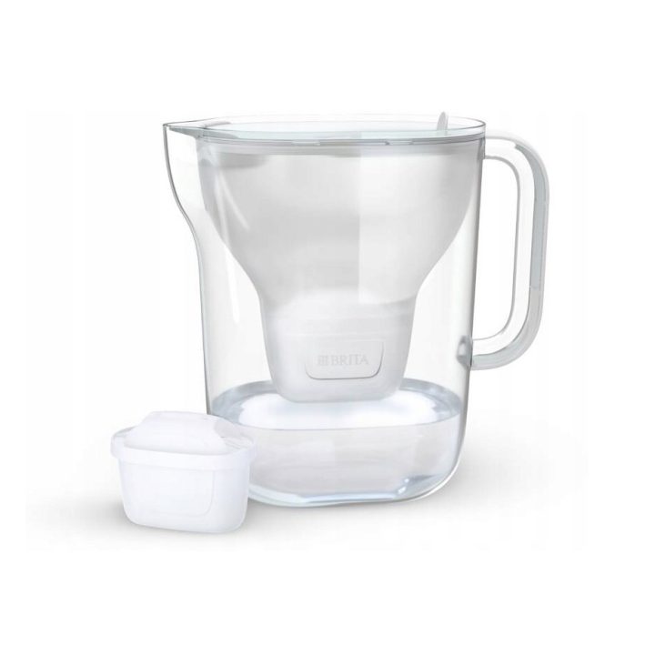 BRITA Brocca filtro Style ESSENTIAL XL bianca + filtro Pro Pure Performance MX