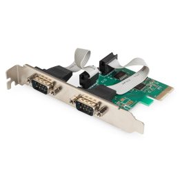 Digitus Scheda interfaccia seriale 2 porte PCIe