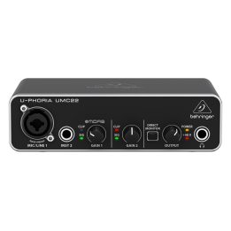 Behringer UMC22 Equipaggiamento musicale supplementare Pre-amp Concert/Studio