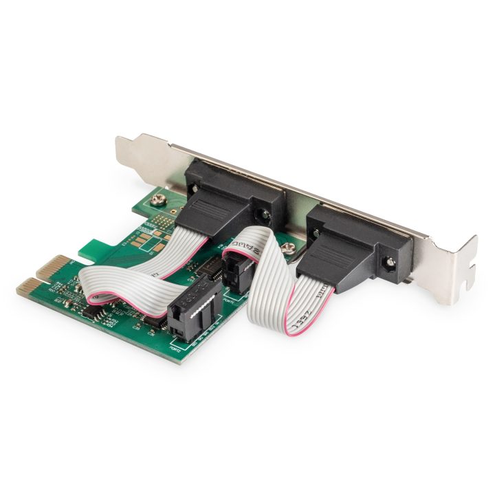 Digitus Scheda interfaccia seriale 2 porte PCIe
